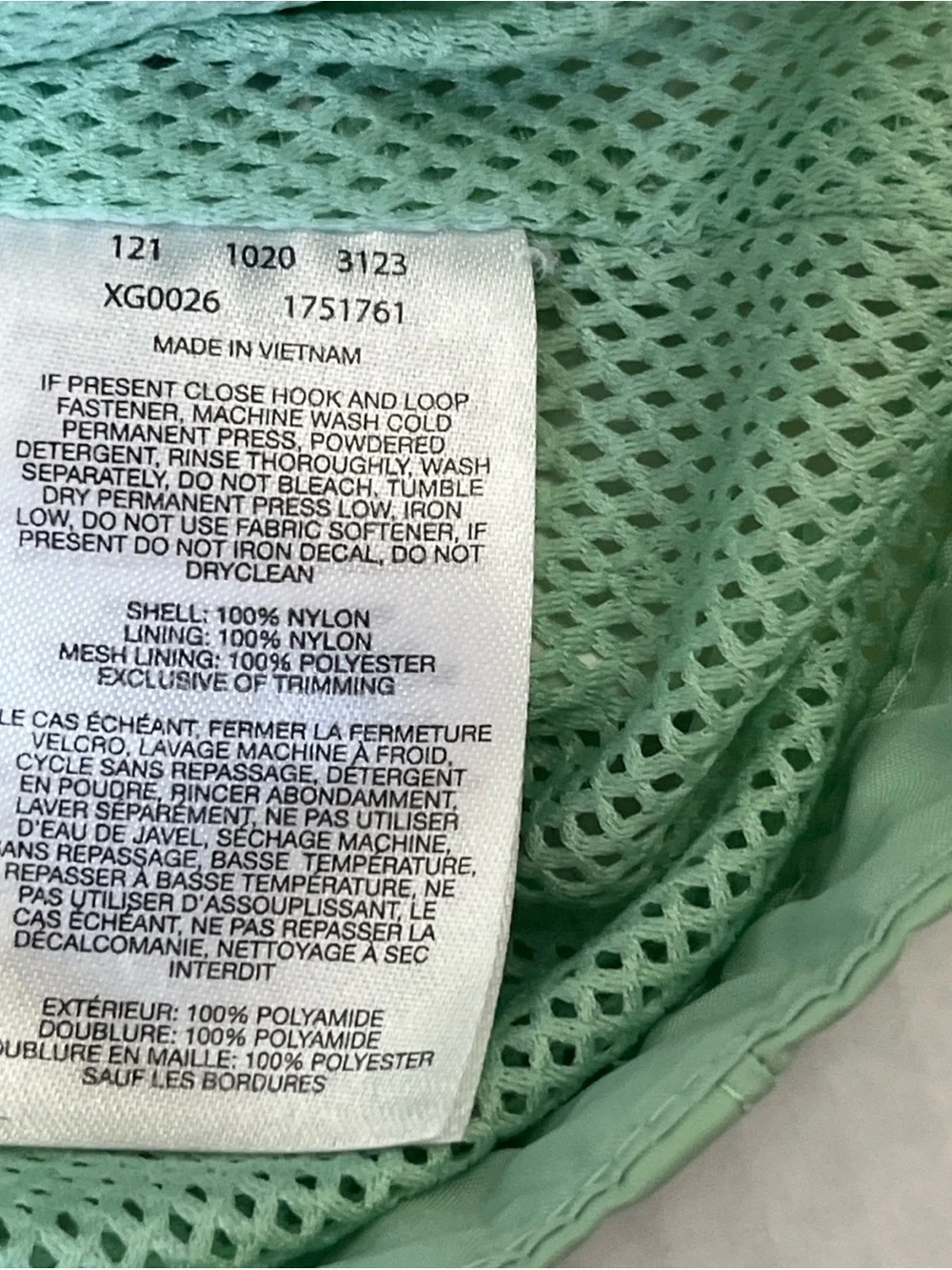 Columbia Kids' Light Green Rain Jacket